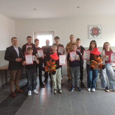 Etap gminny Ogólnopolskiego Konkursu – „Młodzież Zapobiega pożarom”