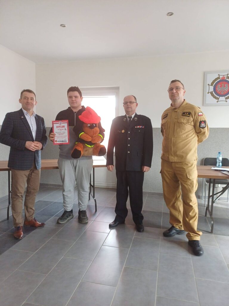 Etap gminny Ogólnopolskiego Konkursu - "Młodzież Zapobiega pożarom"