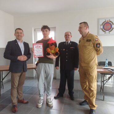 Etap gminny Ogólnopolskiego Konkursu – „Młodzież Zapobiega pożarom”