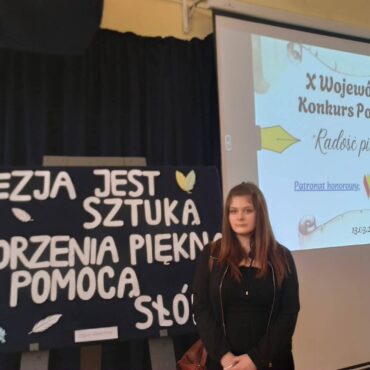 Konkurs Poetycki „Radość pisania”