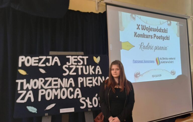 Konkurs Poetycki „Radość pisania”