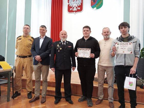 „Młodzież zapobiega pożarom"