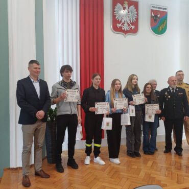 „Młodzież zapobiega pożarom”