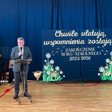 Uroczyste zakończenie roku szkolnego
