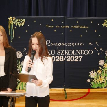 Uroczyste rozpoczęcie roku szkolnego 2026/2027