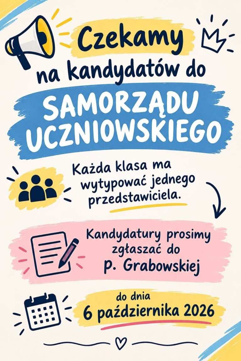 wybory do samorządu szkolnego