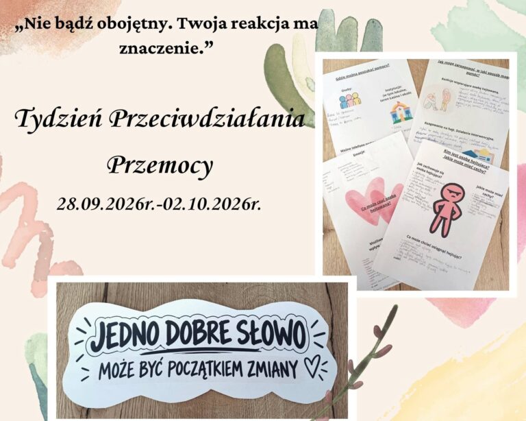 ydzień Przeciwdziałania Przemocy Rówieśniczej